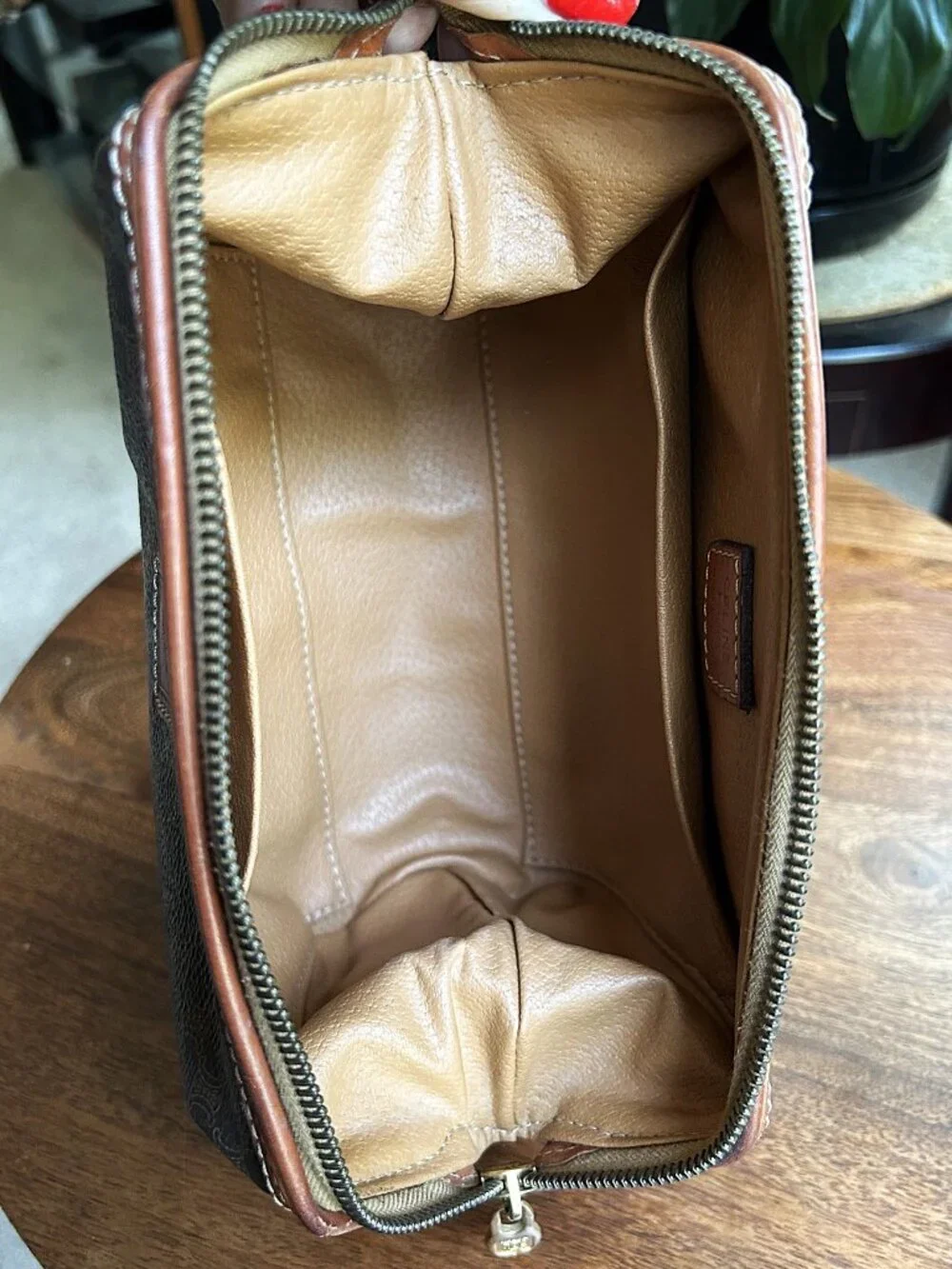 CELINE Macadam Pouch, Brown
